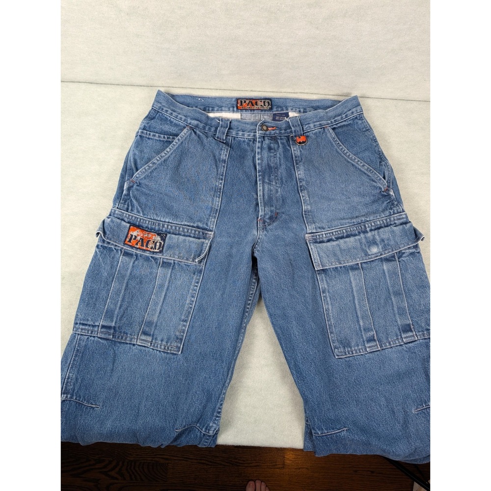 Paco Carpenter Jeans Size 36x32, Vintage 1990s Mens Baggy Hip Hop